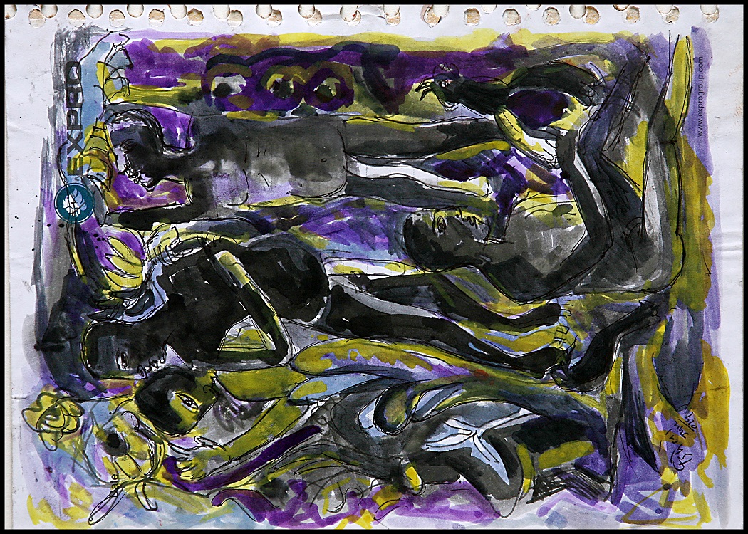 Dt261 Water Color On Paper  X  INC   Available.Jpg